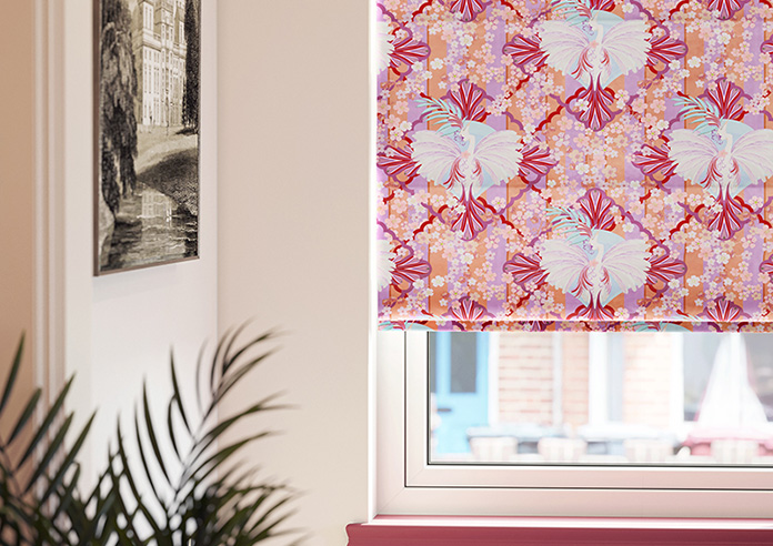 Faded Glamour, Fairground Stripe - Twist&Fit Roman Blind - Image 5